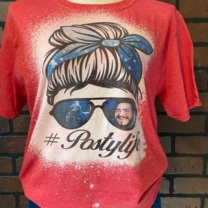 Post Malone T-Shirt, personalized hashtag.